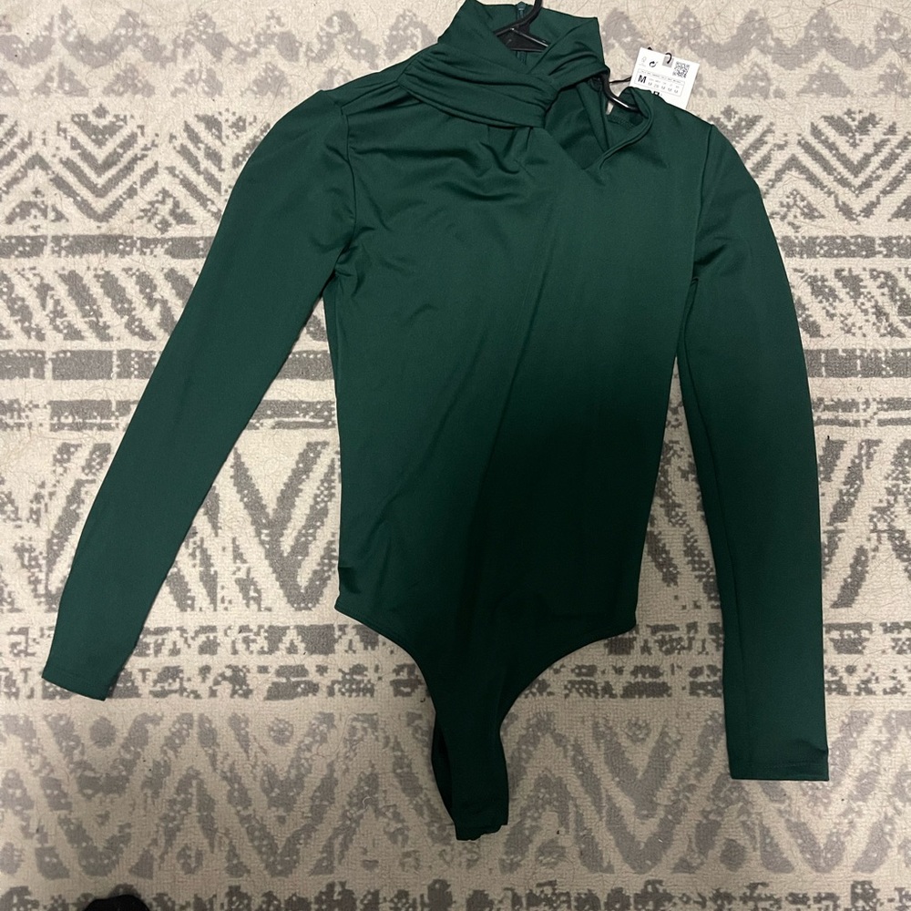 Green bodysuit